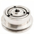 ONLINMDT Centrifugal Clutch 5 Inch, Replacement for Wacker VP1340 VP1350 VP1750 Plate Compactors & Honda GX160 GX200 Engines, 3/4" Bore 1/2" V-Belt 5" Single Pulley Clutch