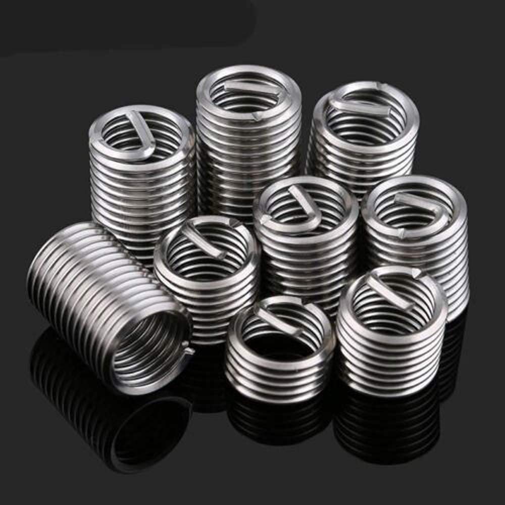 50Pcs M3x0.5x2D Helicoil Thread Repair Insert Coil A2 304 Stainless Steel (50Pcs, M3*0.5 * 2D)