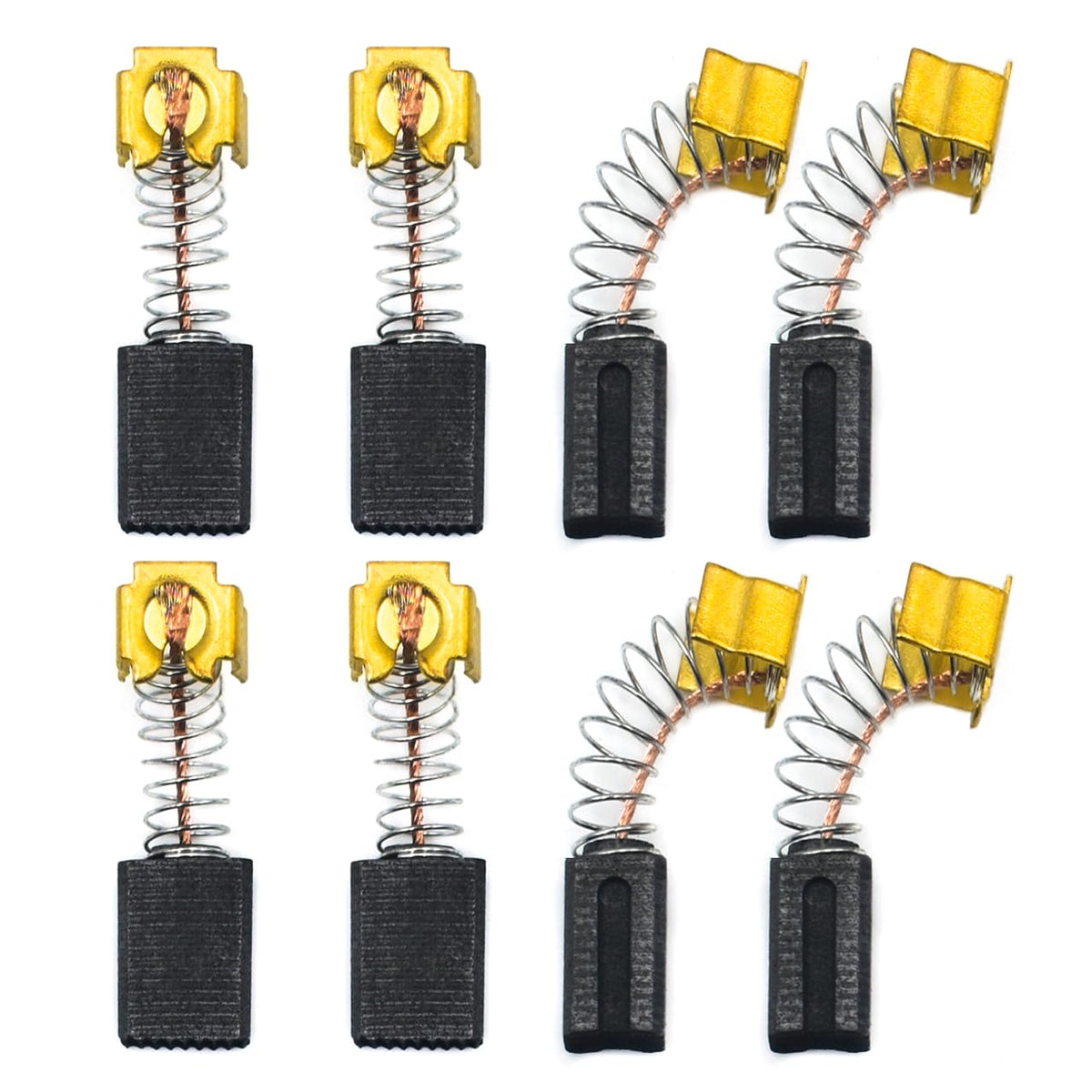 GEARLINTON CB407 Carbon Brushes Replacement, 4 Pairs