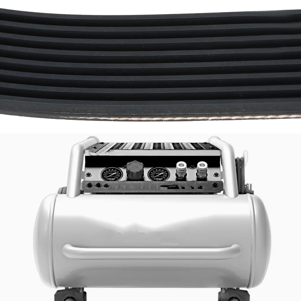 Briny River Air Compressor Replacement Belt 8PJ559 220J8 Compatible with Fortress 27 Gallon Air Compressor