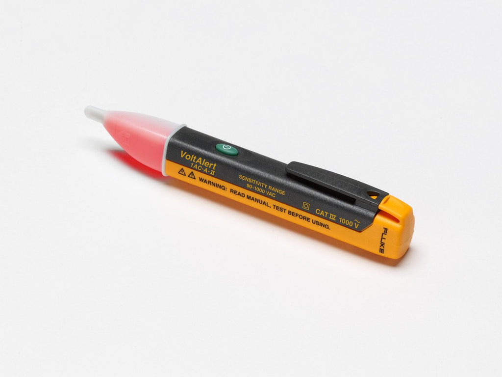 1AC II VoltAlert Non-Contact Voltage Tester, Pocket-Sized, 90-1000V AC, Audible Beeper, CAT IV Rating