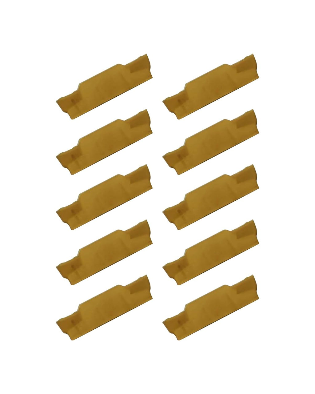 10Pcs MGMN300-M (3mm) Grooving Cut-Off Carbide Inserts