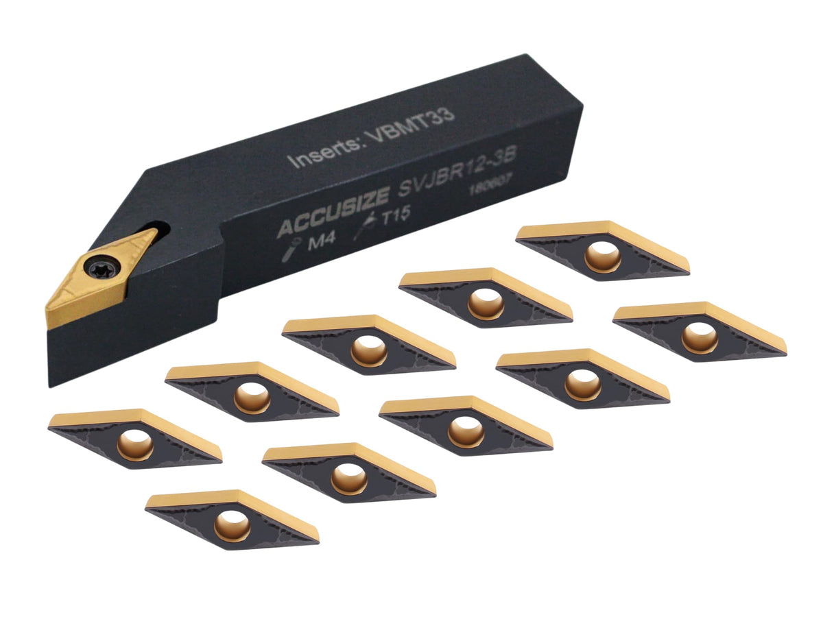 Accusize Indexable Tool Holder, 3/4", 2373-5010INS