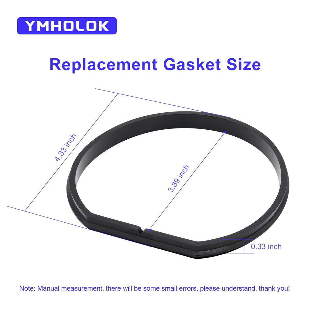 Ymholok 4 PCS Replacement Gasket for Ryobi 18v Stick Vacuum Cordless
