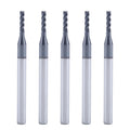 XYunEnZ 1/16" 4-Flute Square End Mill AlTiN Coated Carbide, 5Pcs