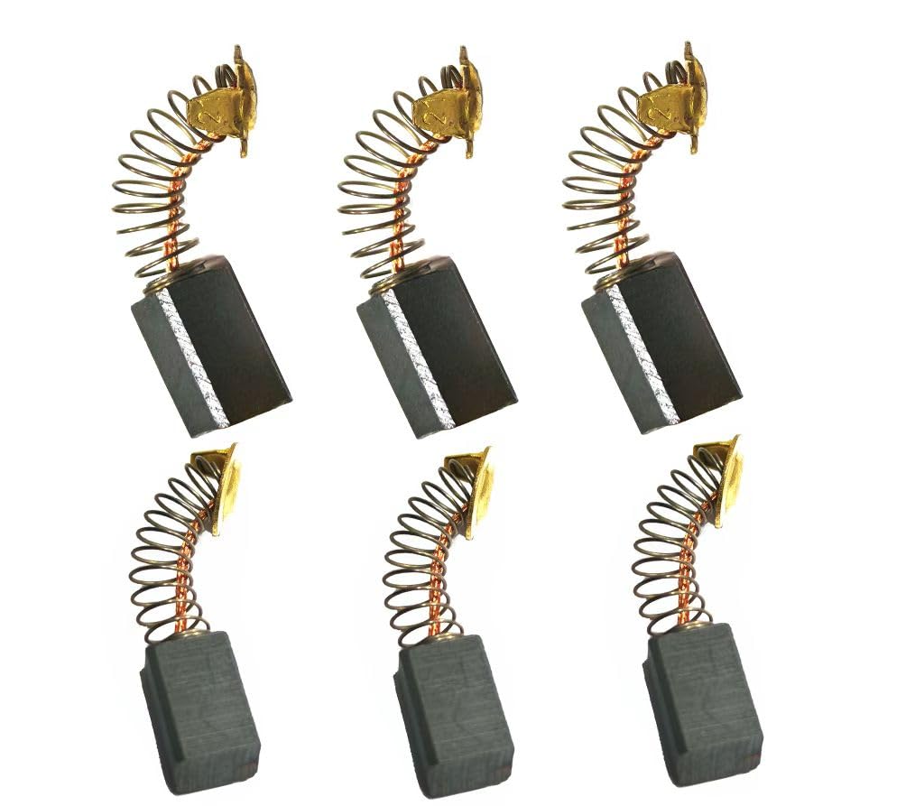 C8FSHE, C8FSE, Carbon Brushes Suitable For Hit-chi Mitre Saw Power Tool 6Pcs