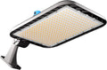 Lightdot 500W LED Parking Lot Lights Outdoor Arm Mount 5000K Parking Lot Lights Commercial with Smart Photocell Outdoor LED Pole Light for Yard,Driveway- 1Pack