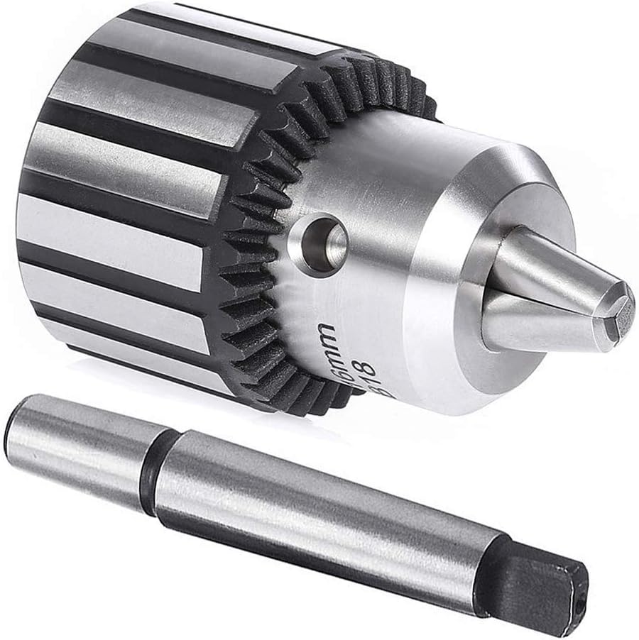 Earl Diamond Super Heavy Duty 5/8" (16mm) Drill Chucks with K32 Chuck Key and MT2 Shank | #2 Morse Taper Arbor (B18)