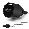 2-1/8" | 53mm Hole Saws with Heavy Duty Arbor HSS Bi-Metal Hole Cutter