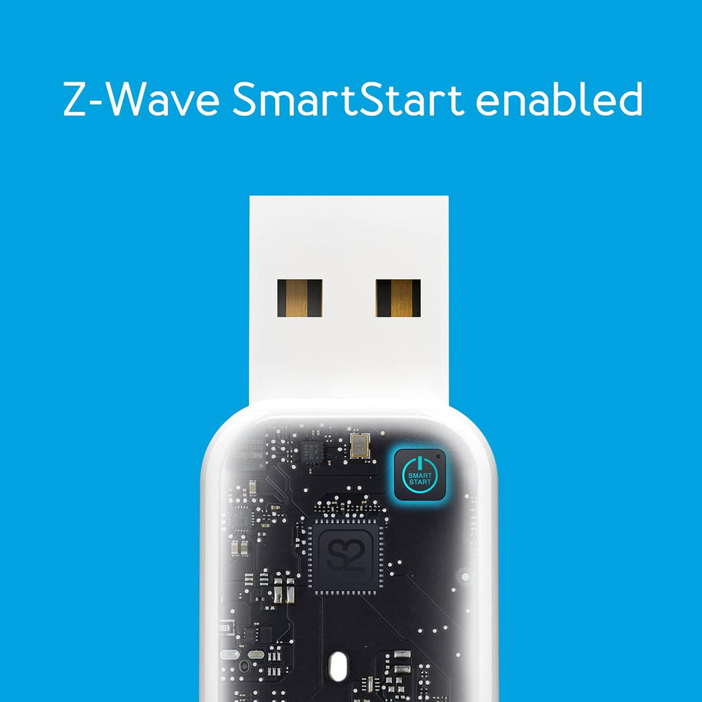 Z-Stick 7 Plus, Zwave Plus USB to Create Z-Wave hub, Gateway Controller with 700 Series ZWave, SmartStart and S2