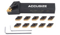Accusize Industrial Tools Indexable Tool Holder, 3/4", RH, 2302-5016INS