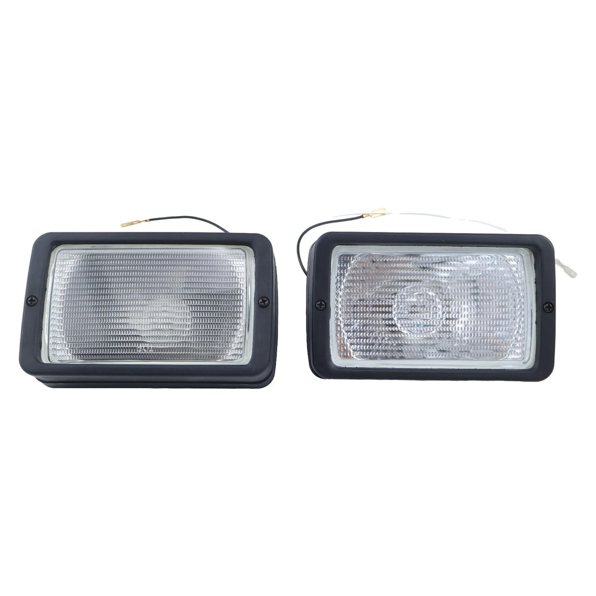 TCINDRR 12V (LH+RH) Front & Rear Working Light Set w/Bulb 700/31800 Compatible with JCB Backhoe 3C 3CX 3D 3DX 214 215 216 1400B 1550B 1600B
