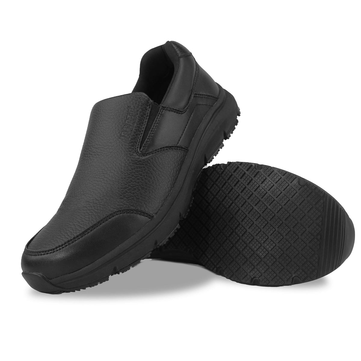 Non Slip Work Shoes for Men Food Service Slip on Chef Walking Shoes