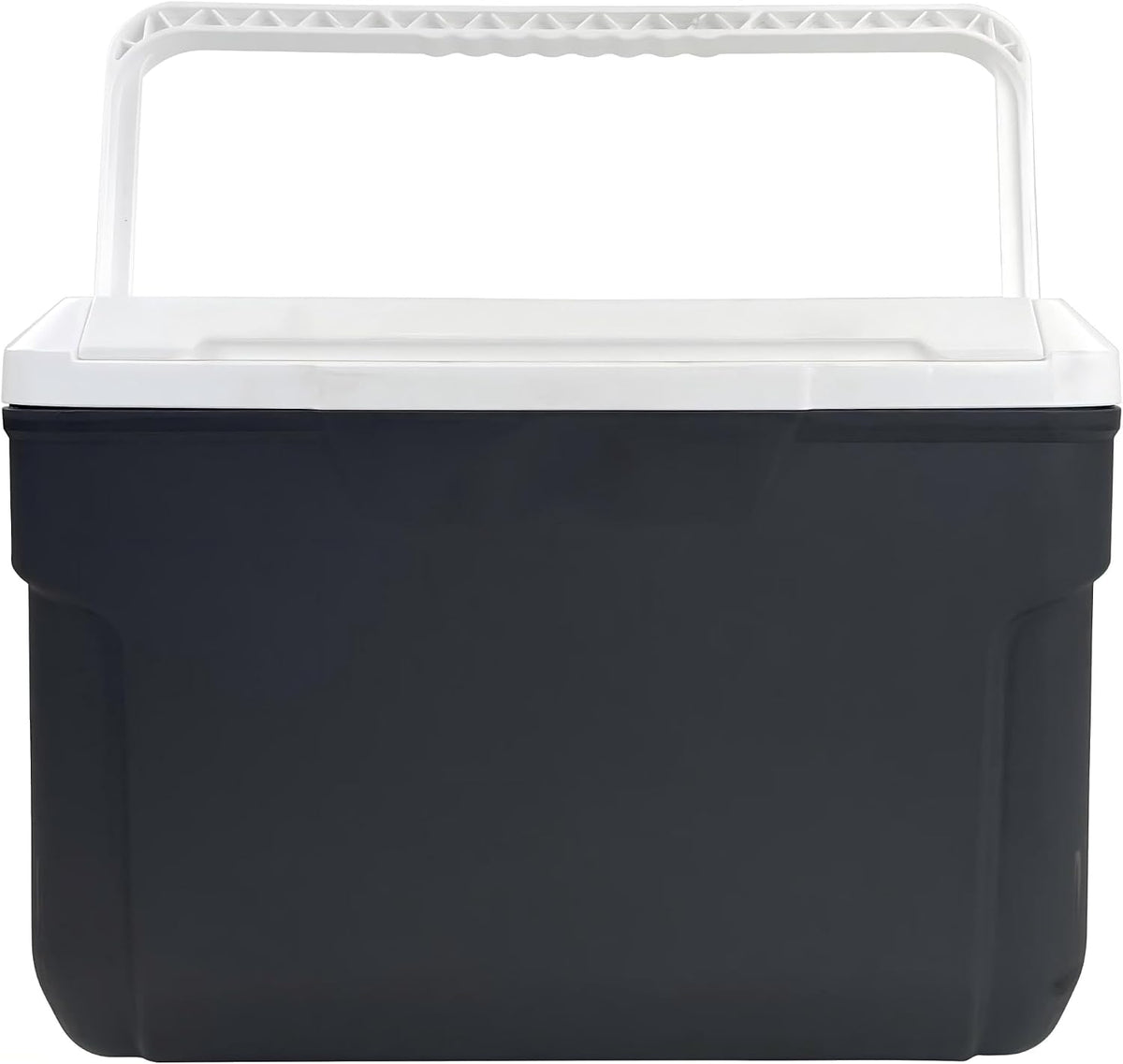 10QT Hard-Sided Insulated Cooler Gray Stores 14 Cans, Compact Leak Resistant Ice Chest, Lightweight Portable Cooler