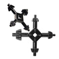 2pcs 4 In 1 Drill Chuck Key Hand Drill Key Drill Chuck Wrench For Tighten Drills Chuck Universal Combination Hand 3/8 1/2 3/4 1 Inch Chuck Key（L+ S）,for Bosch, Ma-kita Drills & Impact Drivers
