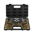 40-Piece Tap and Die Set with Carrying Case, Titanium Coated