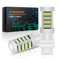WINETIS Newly Upgraded T25 3156 3157 LED Bulbs, 8000K Ice Blue Daytime Running Lights, Back Up Reverse Lights, DRL Super Bright 4114 3057 4157 3457 4057 Replace for Motorcycles, Cars, Trucks