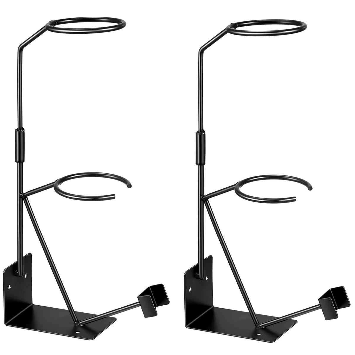 Yaocom 2 Pcs Gravity Feed Spray Gun Holder, Wall and Bench Mount for HVLP
