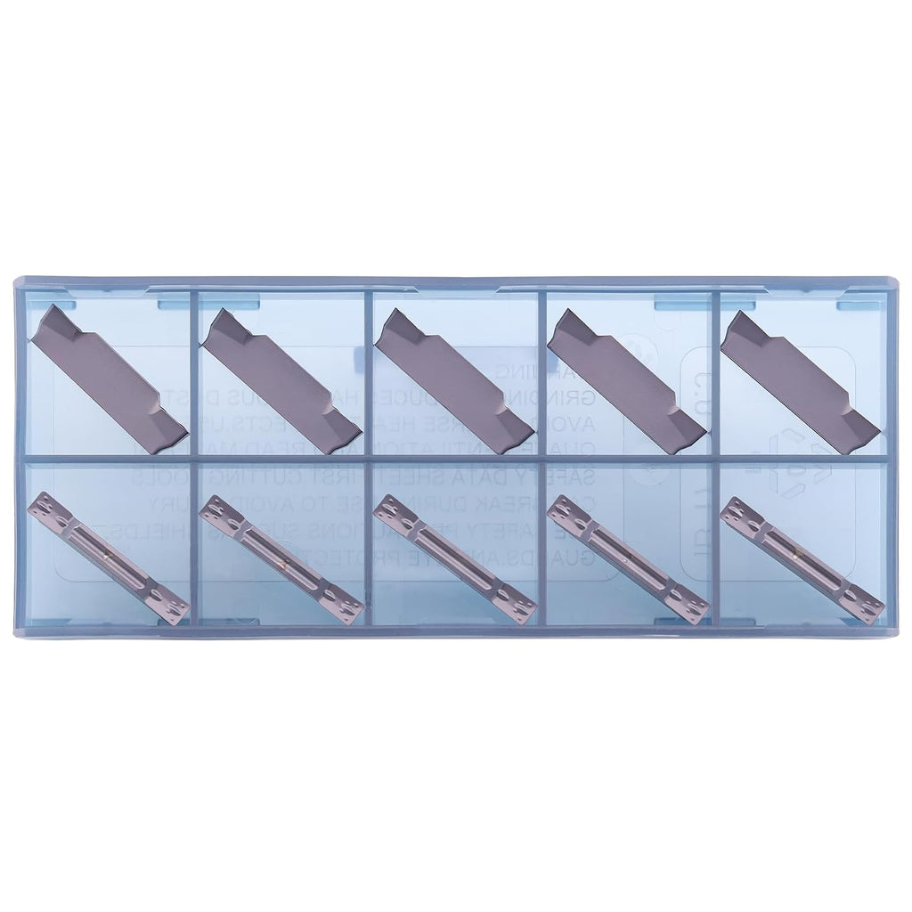 MGMN300-M 0.118" Width Parting/Grooving Insert for Stainless Steel 10pcs