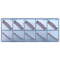 MGMN300-M 0.118" Width Parting/Grooving Insert for Stainless Steel 10pcs