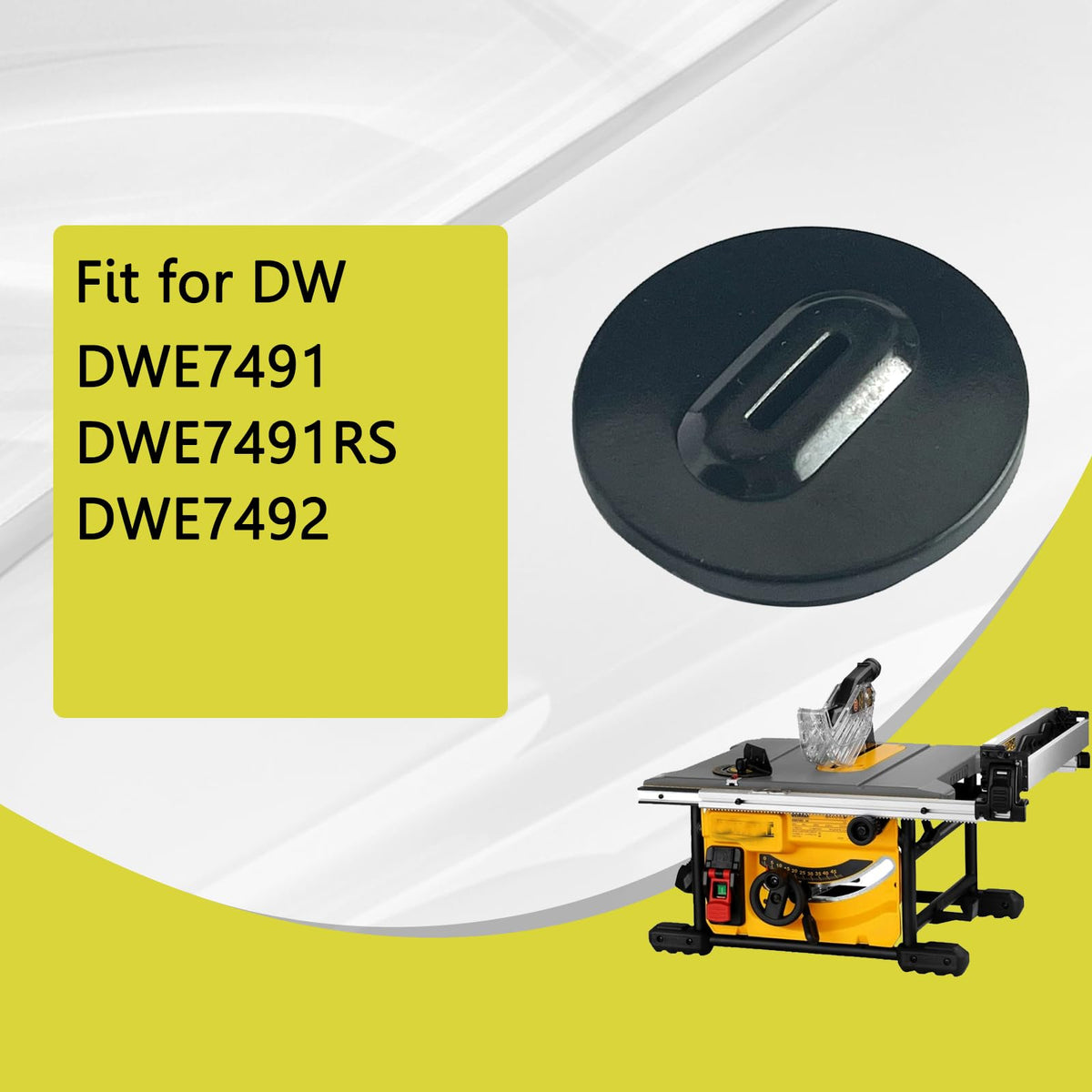2 Pcs N539048 Table Saw Brush Cap Fit for DWE7491 DWE7492 DWE7491RS Replacement Parts