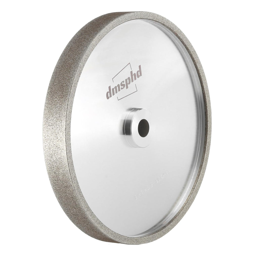 CBN Grinding Wheel with 6 inch 600 Grit,1/2'' Bore,1'' Wide, Suitable for high-Speed Steel,for All Kinds of 6 inch Bench Grinders 600 Grit