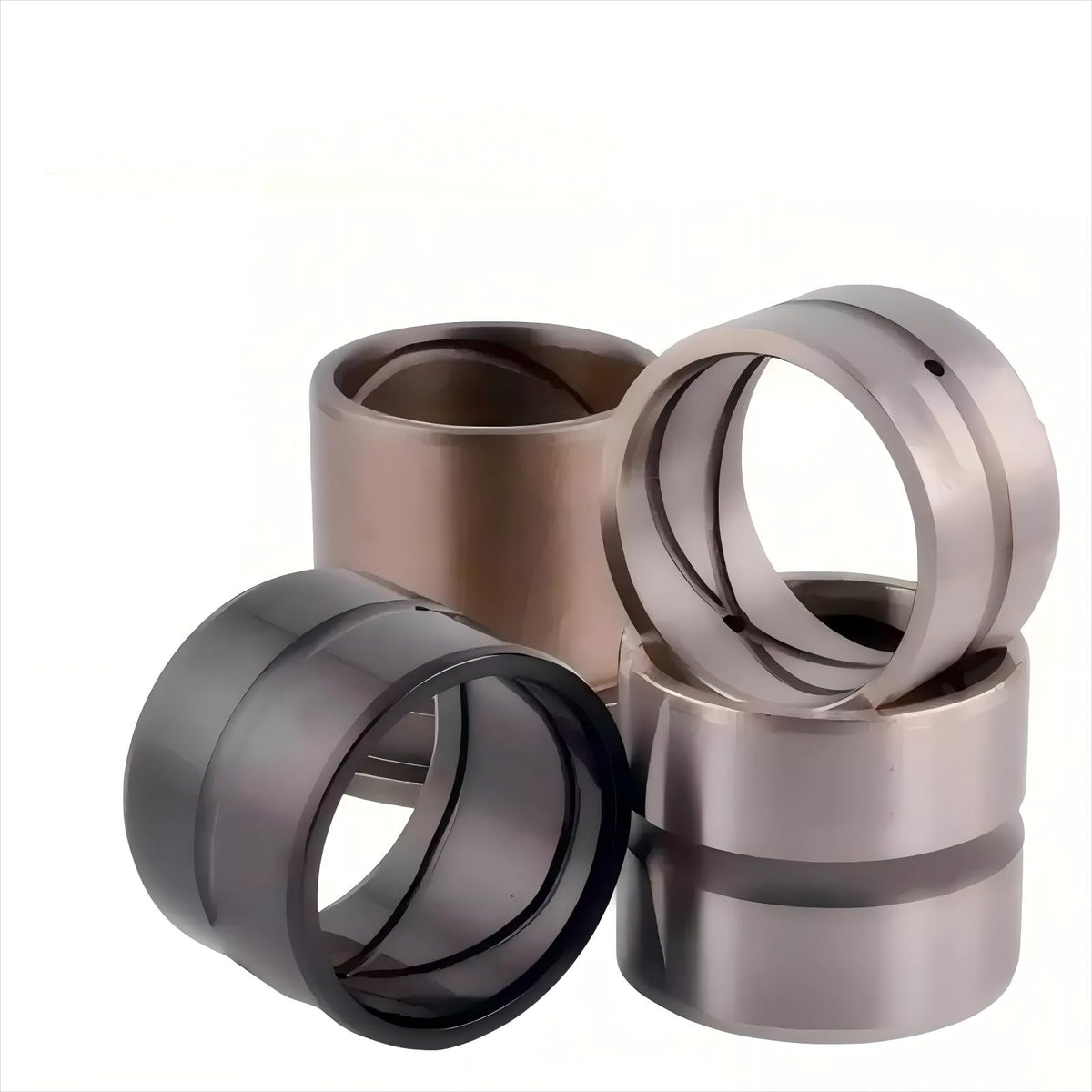Excavator Bucket Bushings (ID x OD x L) Pivot Pin Bushing Kit Bearing Sleeve for John Deere/Caterpillar/Bobcat/Hitachi/Kubota (Bushing Size (ID x OD x L) :40X50X40MM)