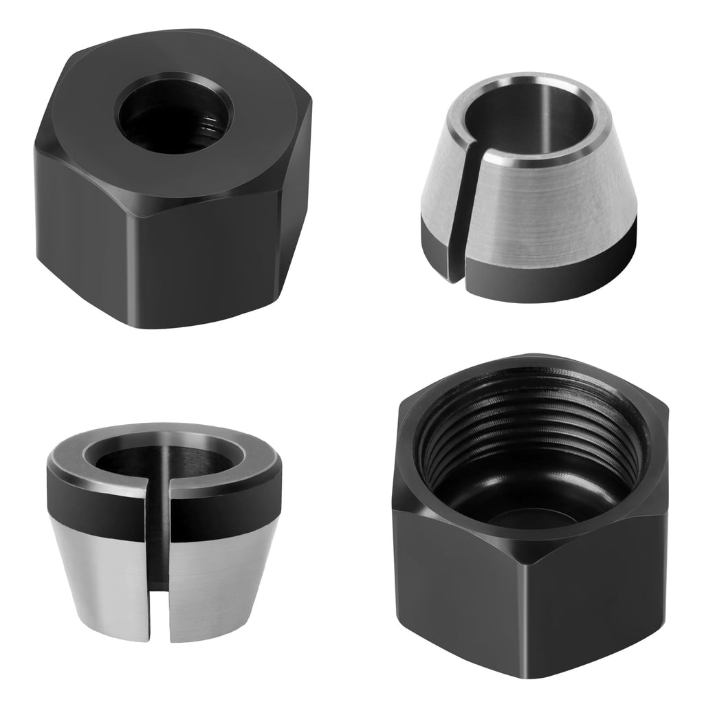671361001 & 671362001 Router Collet Nut and Cone Sleeve Kit, 2-Pack