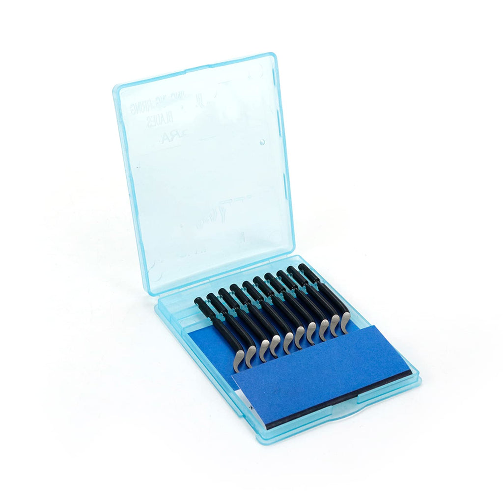 Deburring Blades Set 45 Degree Burr Remover Hand Tool for Hole Within 1.5mm