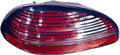HEADLIGHTSDEPOT Left Driver Side Tail Light Compatible With 97-03 Pontiac Grand Prix CAPA Certified