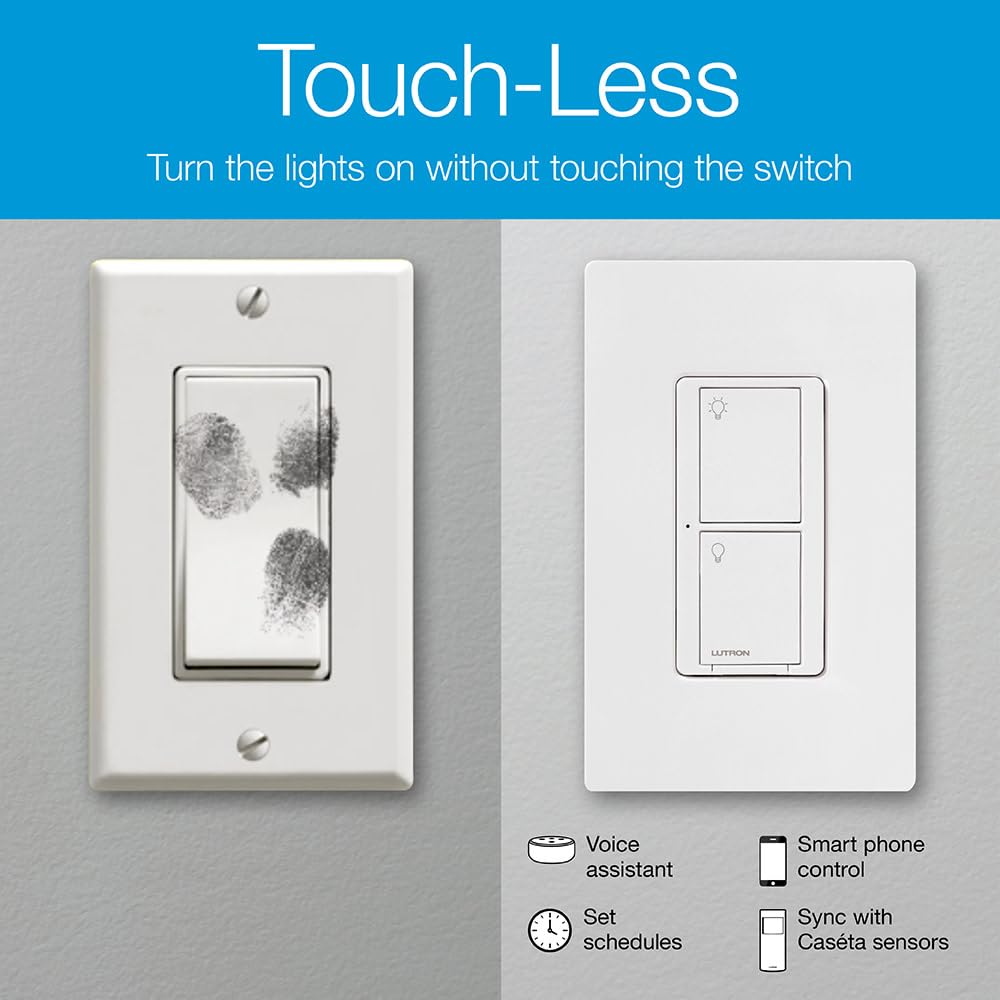 Caseta 3-Way Smart Switch Kit; Switch, Wireless Remote & More