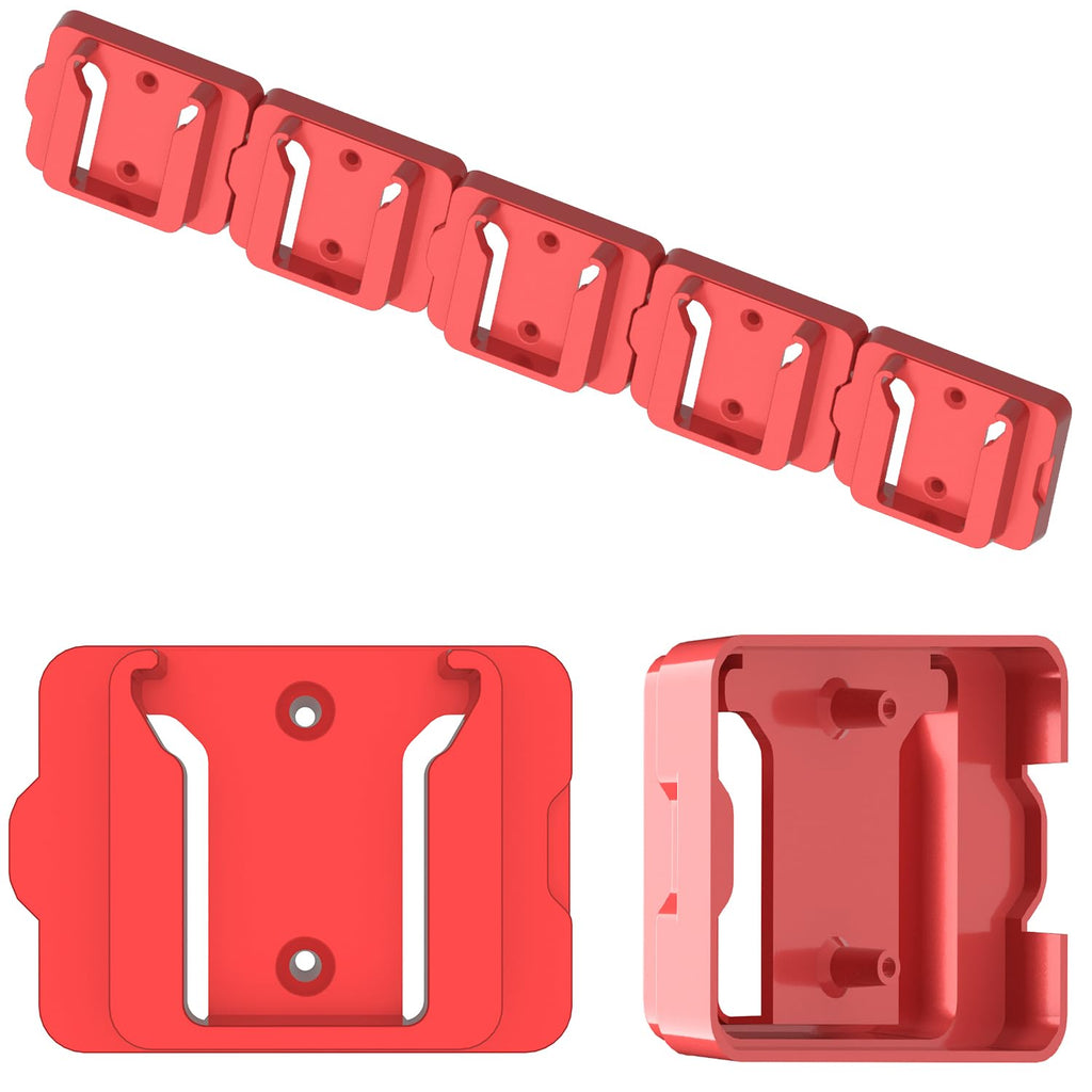 Battery Holder for Milwaukee 18 18V Battery, 10Packs