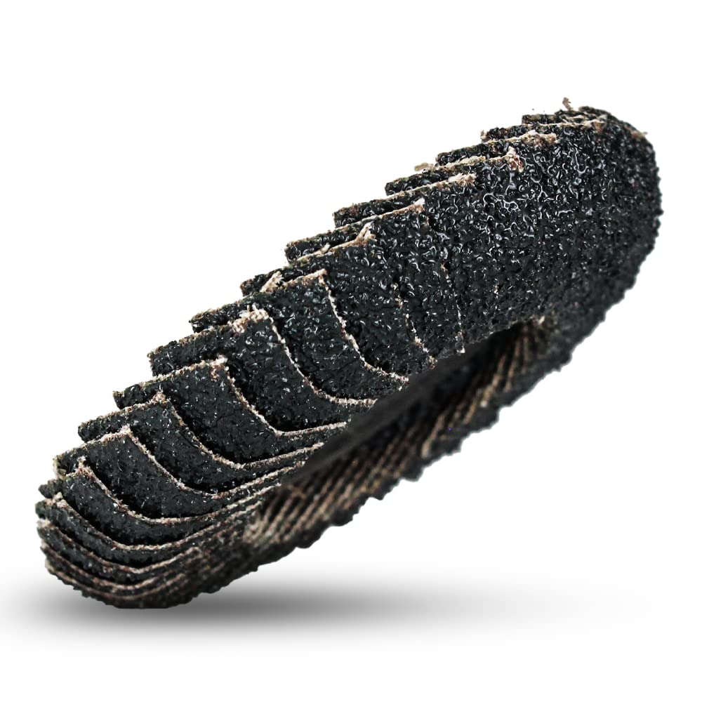 BHA 3 Inch Fillet Weld Flap Disc, Quick Change - 80 Grit - 10 Pack