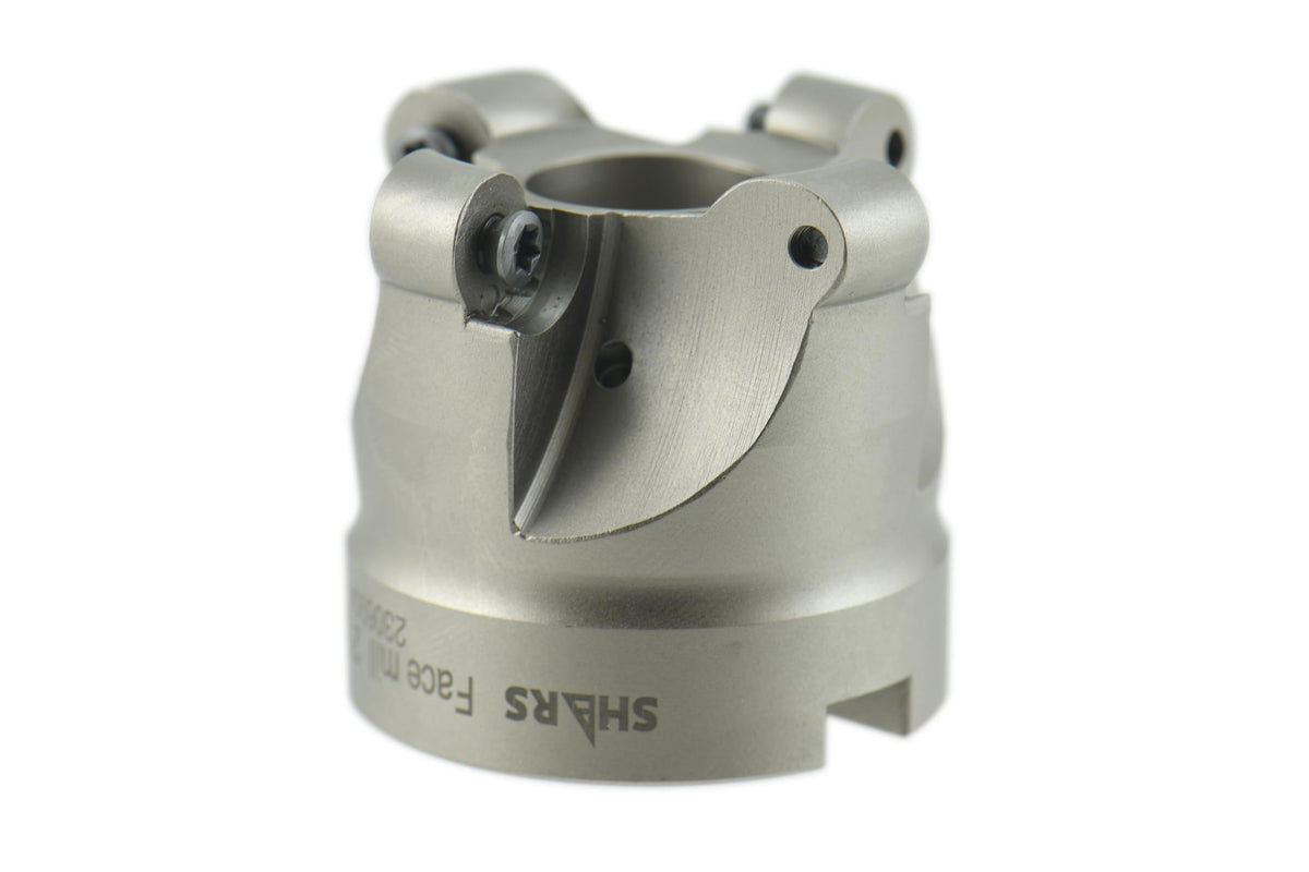 SHARS 2" 4 Flutes Round Indexable Face Mill RCKT 1204 Insert NEW 404-8024 P[