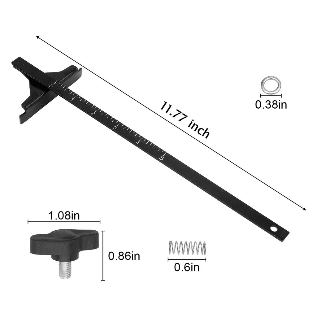 381091-00 Circular Saw Guide Edge Guide Replacement Fits DC390K, DW936