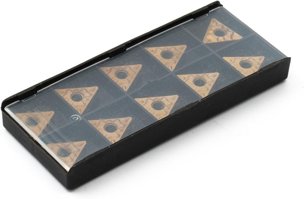 TNMG160408-HQ LF9011 TNMG332 CNC Carbide Turning Inserts For Steel, 10Pcs Indexable Lathe for blades With High Grip Strength And Long Service Life