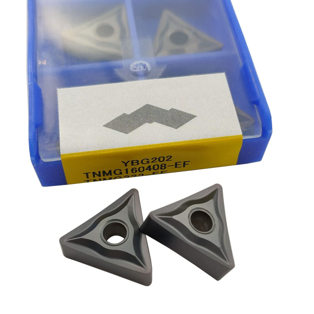 TNMG160408-EF YBG202 Indexable Turning Carbide Inserts for Steel and Stainless Steel (TNMG160408-EF YBG202)