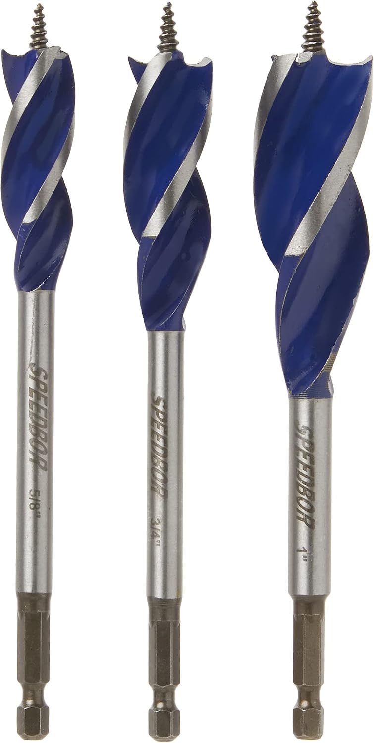 IRWIN Drill Bit Set for Wood, 3-Piece (3041003)