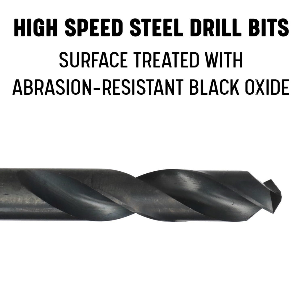 Drill America 29/32" High Speed Steel Heavy Duty Split Point Stub Drill Bit, DWDST Series