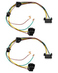 2PCS Headlight Halogen Wiring Harness Kit