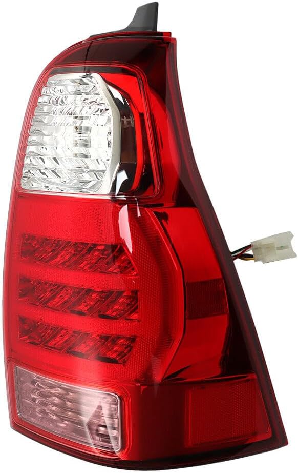 Tail Light Assembly Compatible with 2006-2009 Toyota 4Runner SR5 Sport Limited Halogen Taillight w/Bulbs Plug and Play (Right Passenger Side)