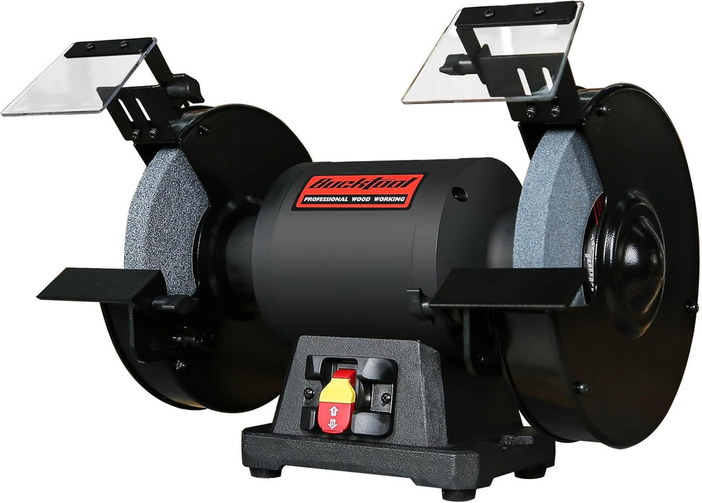 BUCKTOOL 10" 1.5HP Low Speed Bench Grinder,High Precision Wobble Free Wheel