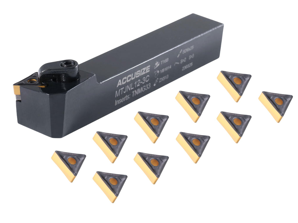 Accusize Indexable Tool Holder, 3/4" x 5", LH, 2312-6008INS