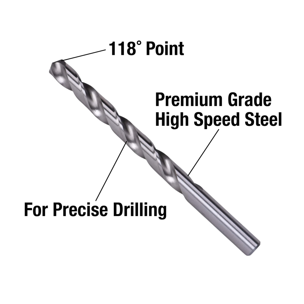 Century Drill & Tool 11619 Letter Gauge Drill Bit, S