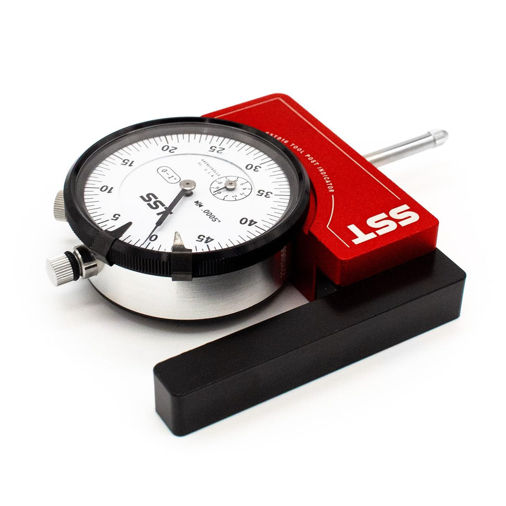 SST - Lathe Tool Post Indicator - High-Level Precision & Accuracy - Durable Construction - 5-Year Warranty Guaranteed
