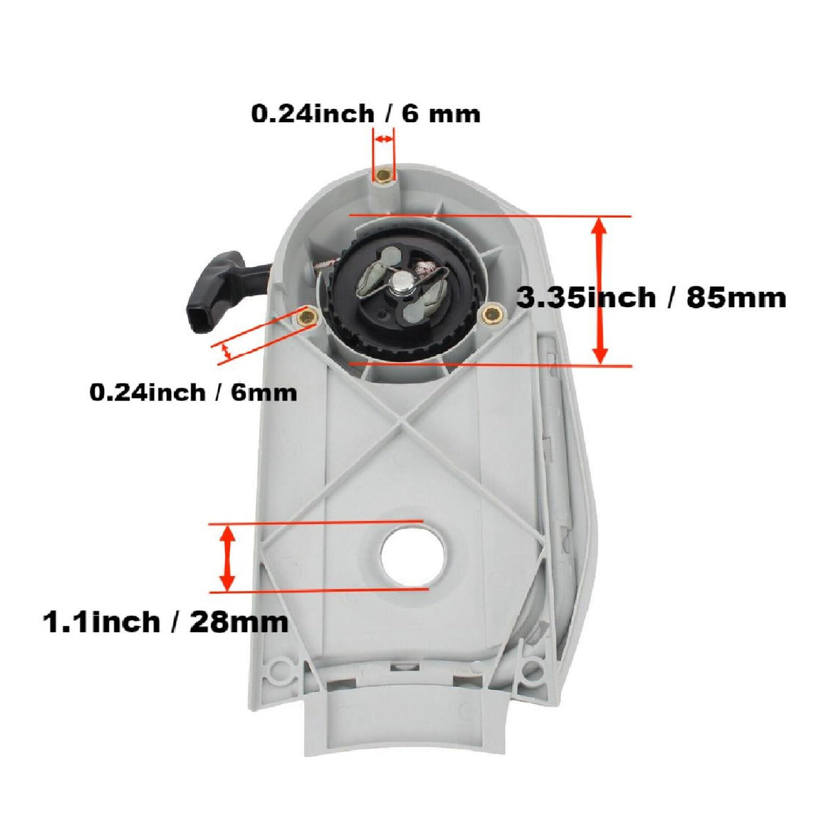 RYTIME 4224-190-0306 Recoil Starter Compatible with Stihl TS700 Cut Off Saw