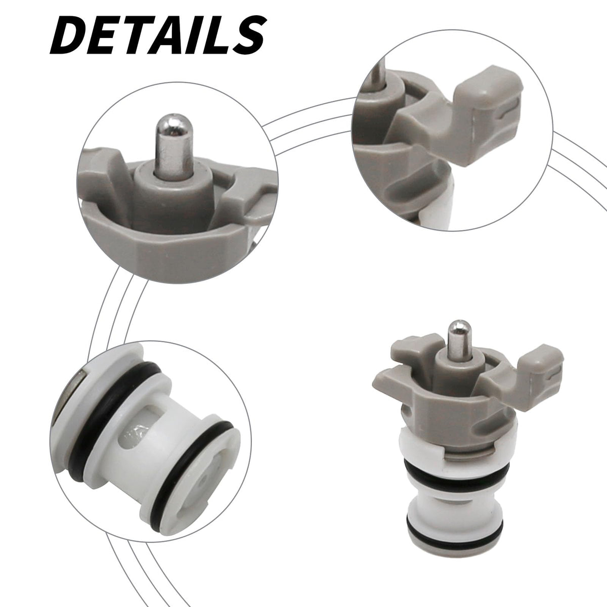 laffoonparts 647956-00 Assembly of Trigger Valve Replacement for Porter Cable D51822 D51844 N566148 64795600 641011-00 FN250C DA250C 647620-00 641011-00