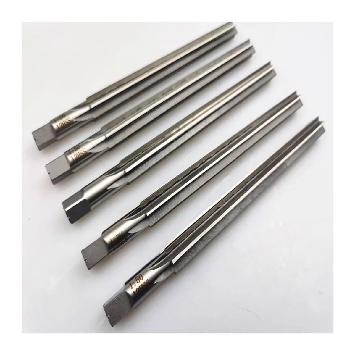 AGJPXFR HSS 1:50 Taper Machine Reamer 3-16mm, Manual Reamer Milling Cutter for Machine Tool Chuck Hole Expansion and Precision Cutting(16mm)