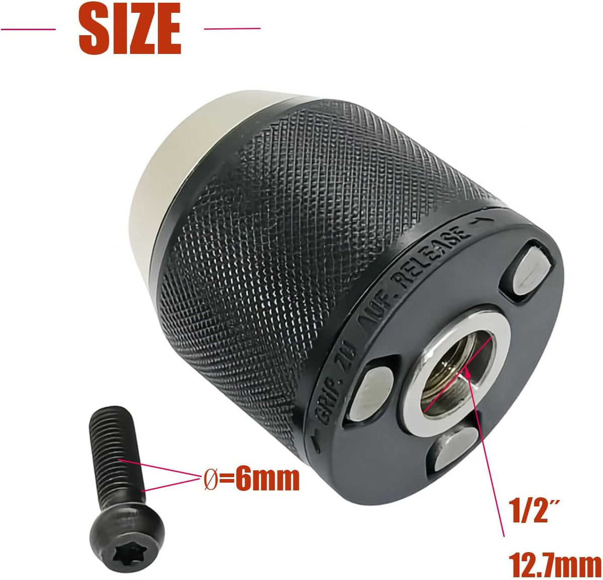 DCD771 DCD777 DCD734 DCD776 N472497 N250759 N647226 Replace for DeWALT 1/2" Chuck DCD778 DW959K-2 DCD7781 DCD7771 DCD7771D1 Hammer Drill Driver 330075-73 330075-74