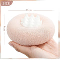 Upgraded 2-in-1 Sunflower Bath Ball with Suction Cup, Super Soft Exfoliating Shower Sponge, Gentle Bath Ball for